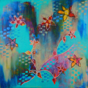 Perky Pimpernel Abstract