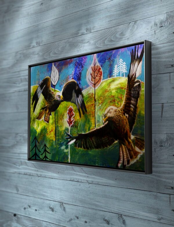 Red kite artwork