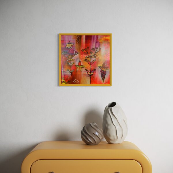 Centaury inspired abstract on wall