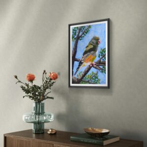 Glorious Greenfinch Painting