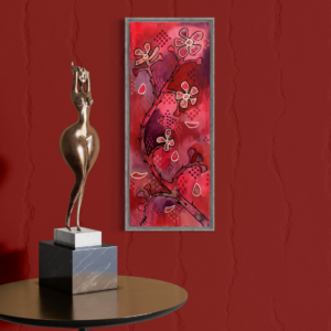 Abstract Bramble Art with a Rebellious Romantic Feel