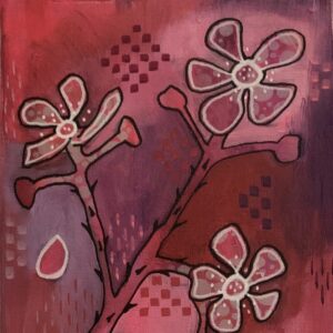 Abstract Bramble Art with a Rebellious Romantic Feel