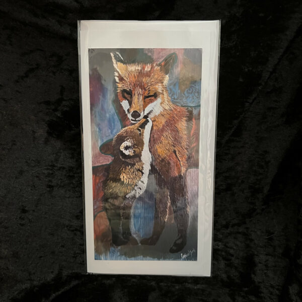 Fox art card