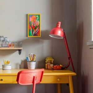 orange fish art - buy art for your home