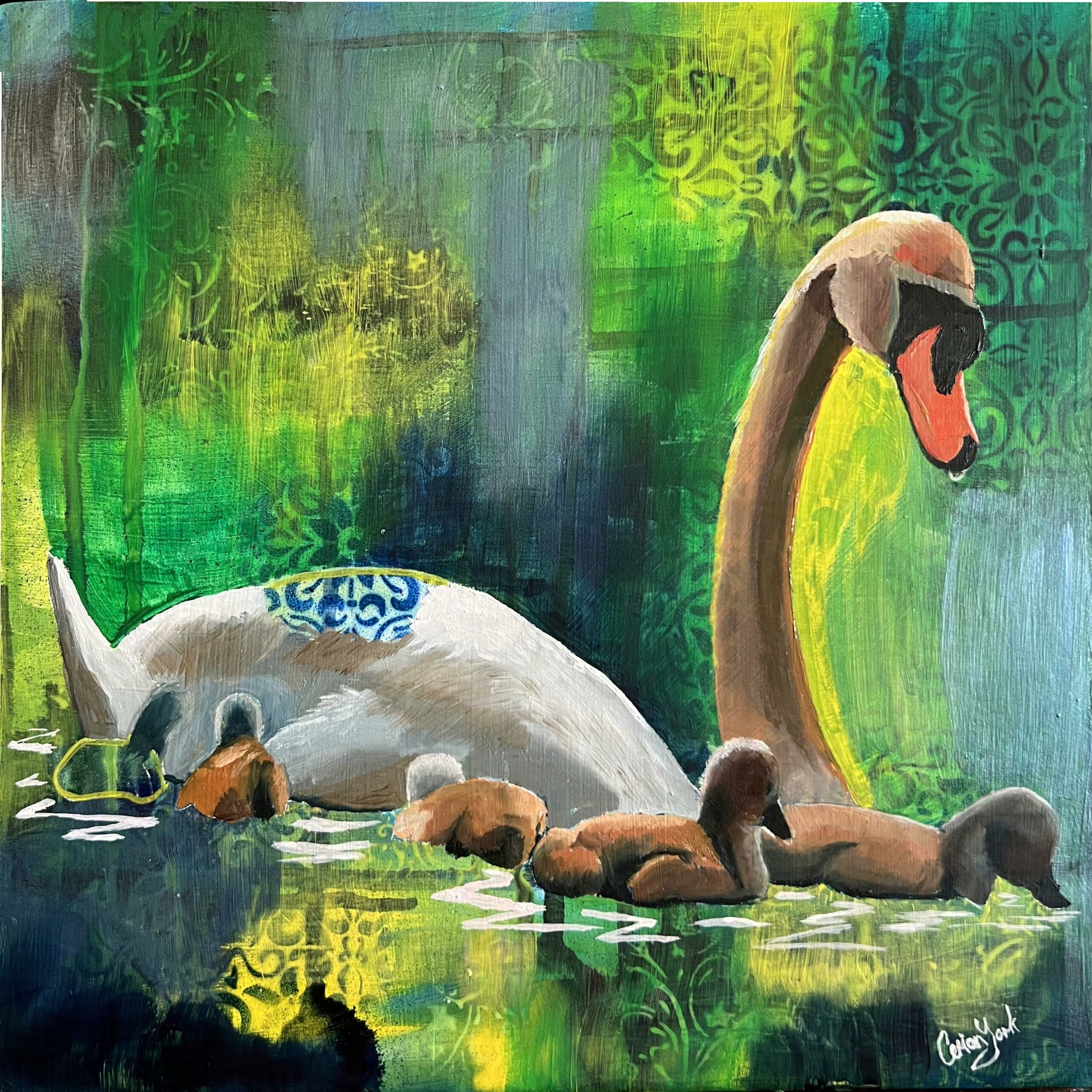 Swan art
