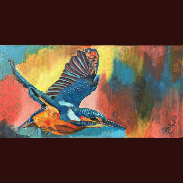 kingfisher wall art