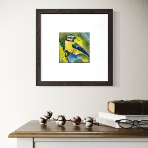 Blue Tit on a Chain